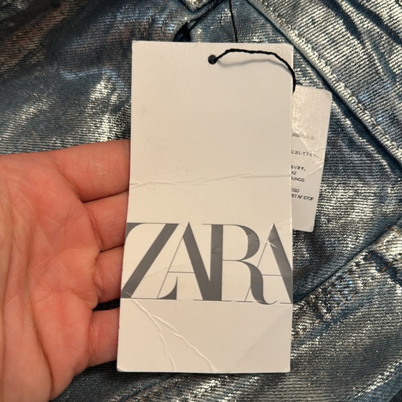 Zara metallic jeans - Picture 4 of 4